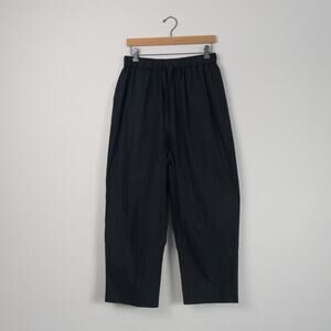 NWT $450 CO Essentials Black Elastic Waist Drawstring Pant M